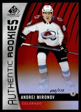 2017-18 SP GAME USED ORANGE ANDREI MIRONOV /115