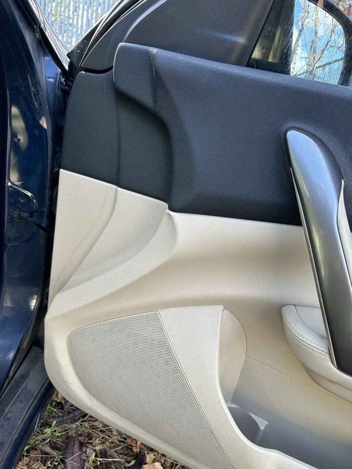 09-2014 Nissan Maxima Front Passenger Door Panel Beige Interior with Switch OEM - Image 2 of 4