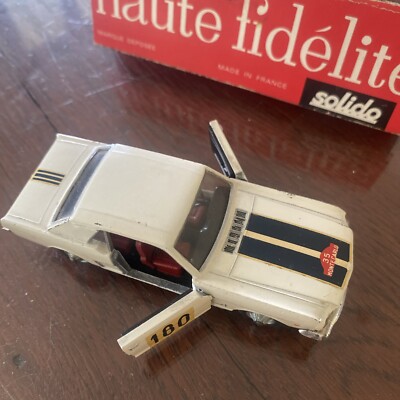 SOLIDO (France) ref 147bis Série 100 Ford Mustang RALLYE Spa