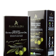 ATLAS 5L Organic Cold Press Extra Virgin Olive Oil with Polyphenol Rich Morocco