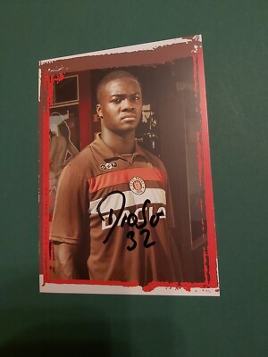 FC St. Pauli , D. Drobo Ampem , Autogrammkarte, Fussball