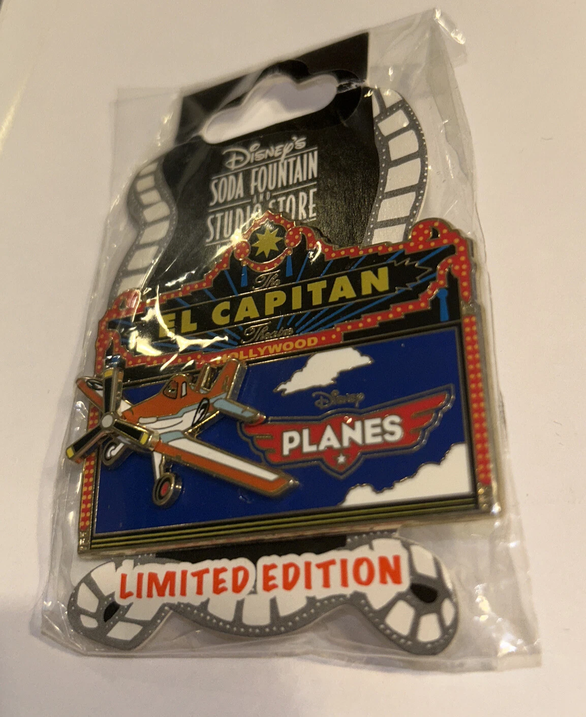 Disney Pin Planes Marquee Dsf Dssh El Capitan Dusty Studio Store Le 500