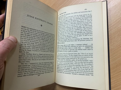 1950 ALISTAIR COOKE "A GENERATION ON TRIAL" ALGER HISS SPY TRIAL HB BOOK (P4) - Picture 13 of 15