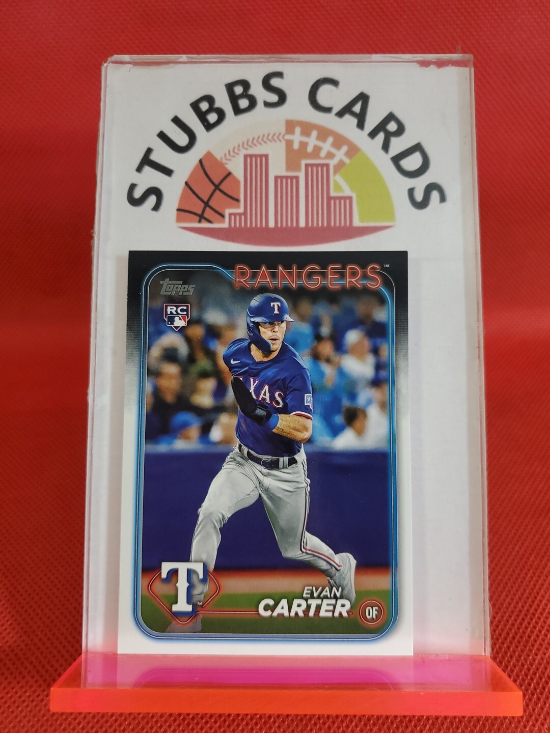 Evan Carter 2024 Topps #280 Rookie Card (RC)