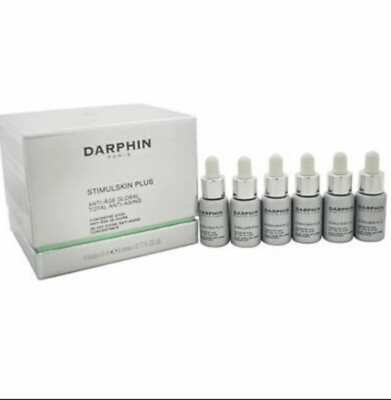 Darphin Stimulskin Plus 28Day Anti Aging Concentrate 6 DosesX 5ml New In Sealed 
