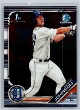 2019 Bowman Chrome Draft #BDC200 Cooper Johnson Tigers