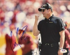 Ron Rivera Signed Autographed Washington Commanders Redskins 8x10 Photo PSA/DNA