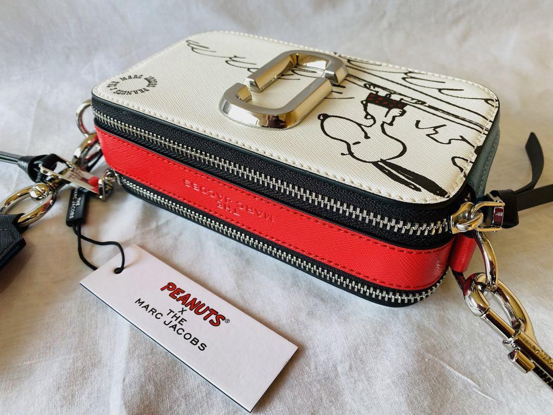 MARC JACOBS Snapshot Bag 101 Peanuts Snoopy Shoulder Camera