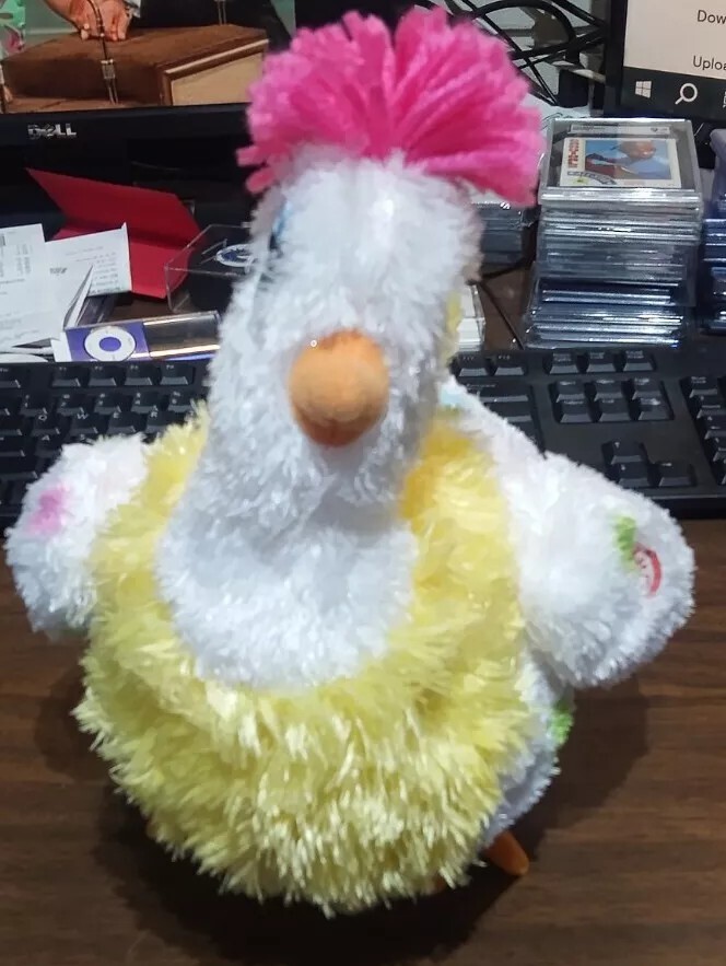 Hallmark Easter Laying Hen/Chicken Sings Dances Lays Eggs comes with