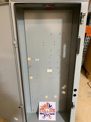 General Electric Type 3R Electrical Enclosure Rainproof 51''H x 22''W x 9''D Empty