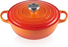 Le Creuset SIGNATURE La Marmite ghisa 24 cm rosso forno - nuovo e confezione originale