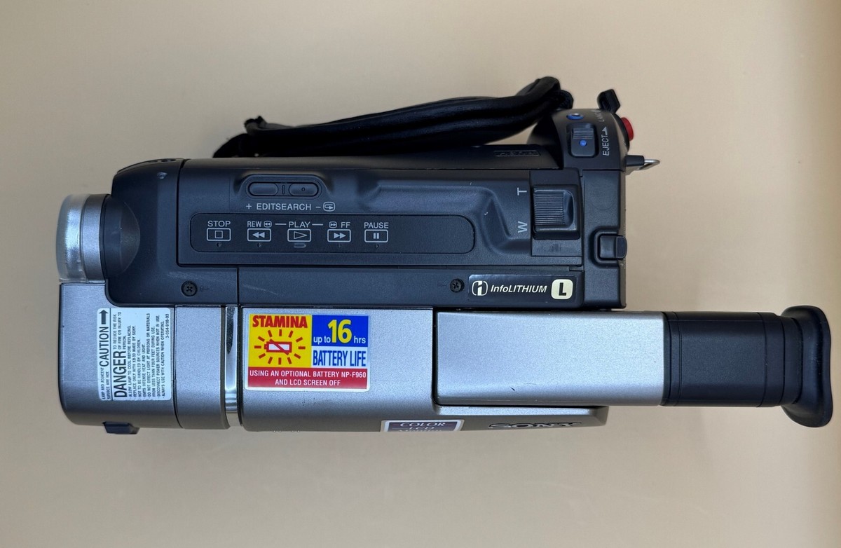 Sony Handycam CCD-TRV37 8mm Video Camcorder w/ NightShot – Tested