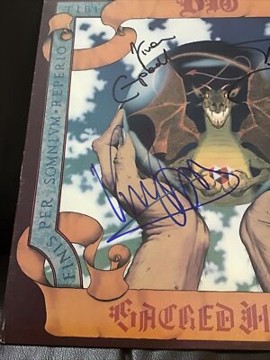 vinyl records- Dio - Sacred Heart - Original 1985 Pressing Signed