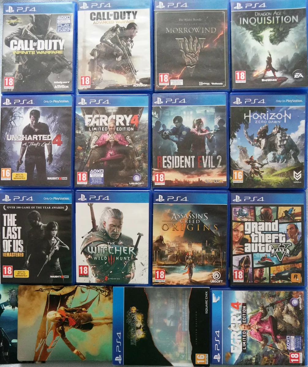 PlayStation 4 (PS4) Games