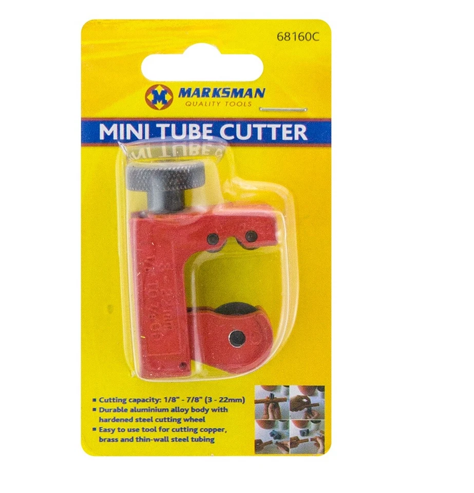 SMALL PIPE CUTTER 3mm - 22mm Mini Tube Slicer Wheel Pipeslice Cut Copper/Plastic - Image 2 of 3