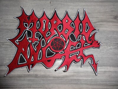 Morbid Angel BackPatch Embroidered Shape Monstrosity Immolation Possessed 66