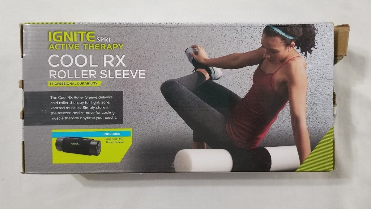 Housse De Rouleau De Massage Spri Active Therapy COOL RX – Manchon Universel Pour Mousse, Neuf Sous Emballage