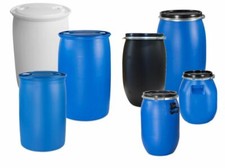 Spundfass, Deckelfass, Futtertonne alle Größen (30l, 60l, 120l, 150l, 220l) NEU