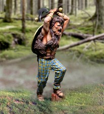 THE COLLECTORS SHOWCASE ROME 43AD CS00981 BARBARIAN ATTACKING WITH AXE MIB