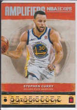 STEPHEN CURRY Golden State Warriors 2018/19 NBA Hoops AMPLIFIERS INSERT CARD