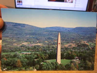 K2 VERMONT Old Postcard Battle Monument of Bennington Green Mountain Boys 1777