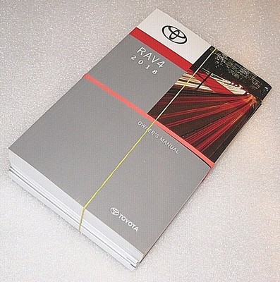 2018 Toyota RAV4 LE; XLE; SE; Limited; Platinum Owners User Manual w