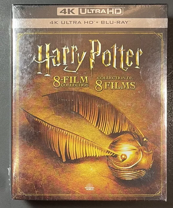 Coffret Blu-Ray 4K Ultra-HD Harry Potter : L'intégrale des 8 Films –