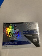 2018 Unparalleled Football #232 Lorenzo Carter Rc Giants