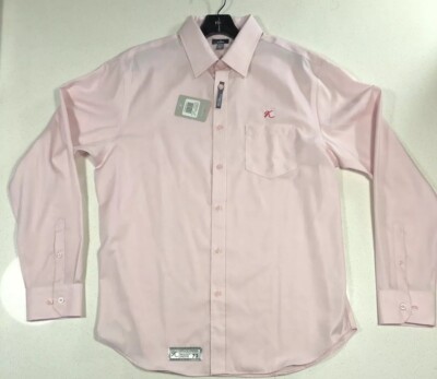 NWT Elevate Pink Dress Shirt Men s Size Large