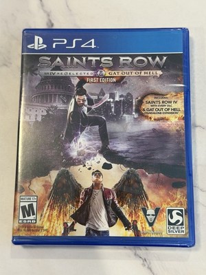 *RARE* Saints Row IV Re-elected Gat Out Of Hell FIRST EDITION PS4 NEW & SEALED