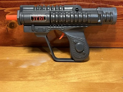 Vintage Star Wars Biker Scout Blaster Laser Return Of The Jedi 1984 Tested Works