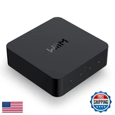 WiiM Pro AirPlay 2 Receiver, Google Cast, WiFi Multiroom Streamer, Hi-Res Audio,