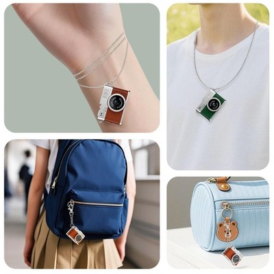 Mini Keychain Camera 1080p Small Camera Portable Keychain Photo Video Camera