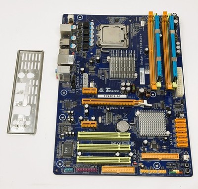 Biostar TP43D2-A7 LGA775 Motherboard Bundle Intel Core 2 Quad Q8400 4GB G.Skill