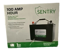 Basement Sentry 100 AMP Hour Battery STB100B 12 Volt AGM Non-Spillable