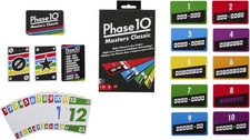 Mattel Games - Phase 10 Masters Classic Card Game Used Very Good Toy Card Ga