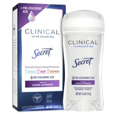 Clinical Strength Antiperspirant Deodorant for Women, 3X Stress Protection, 7...