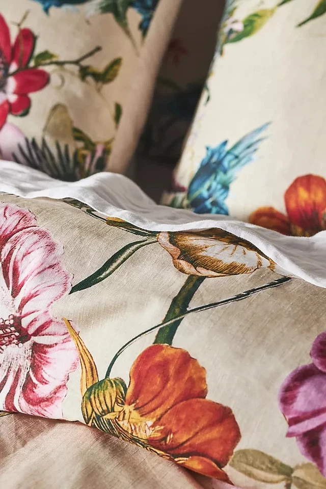 Anthropologie - The Printed Cotton-Slub Duvet Collection - Sale On - Image 2 of 4