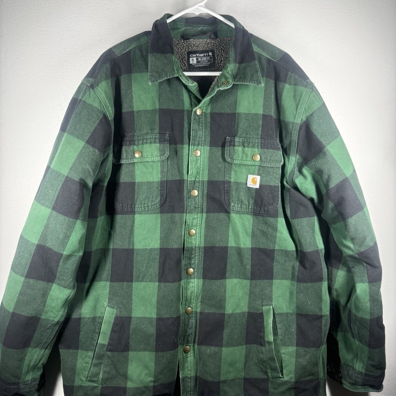 Carhartt Sherpa Lined Flannel Shirt - Highly rated Buy It For Life recommendation