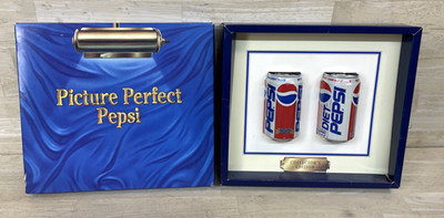 vintage Pepsi cans advertisement picture perfect collectors 1st edition 1991