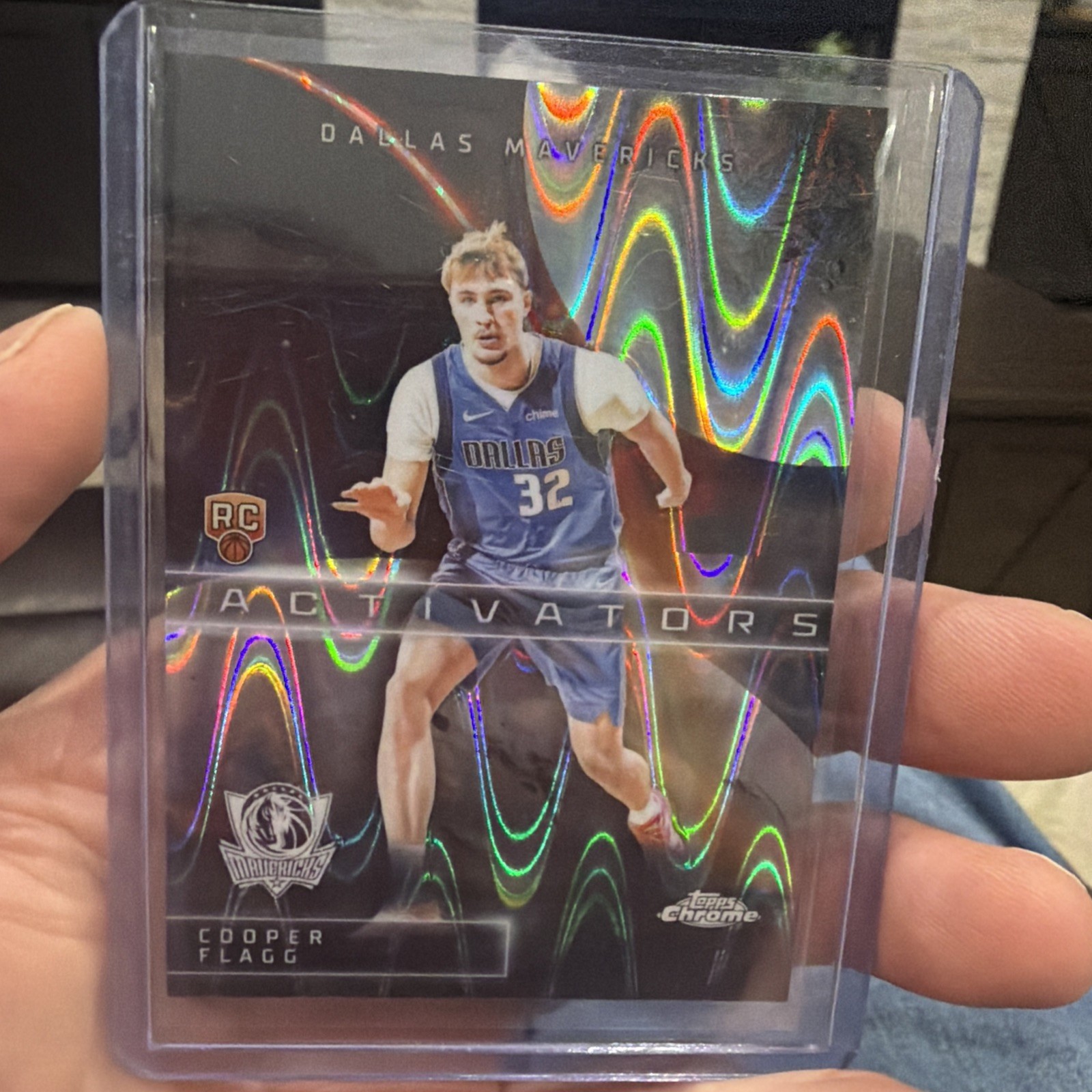 2025-26 Topps Chrome - Activators Cooper Flagg #AC-11 RayWave Refractor (RC)