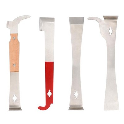 Stainless Steel Hive Tool   Multi-use Scraper for Beekeeping Tasks