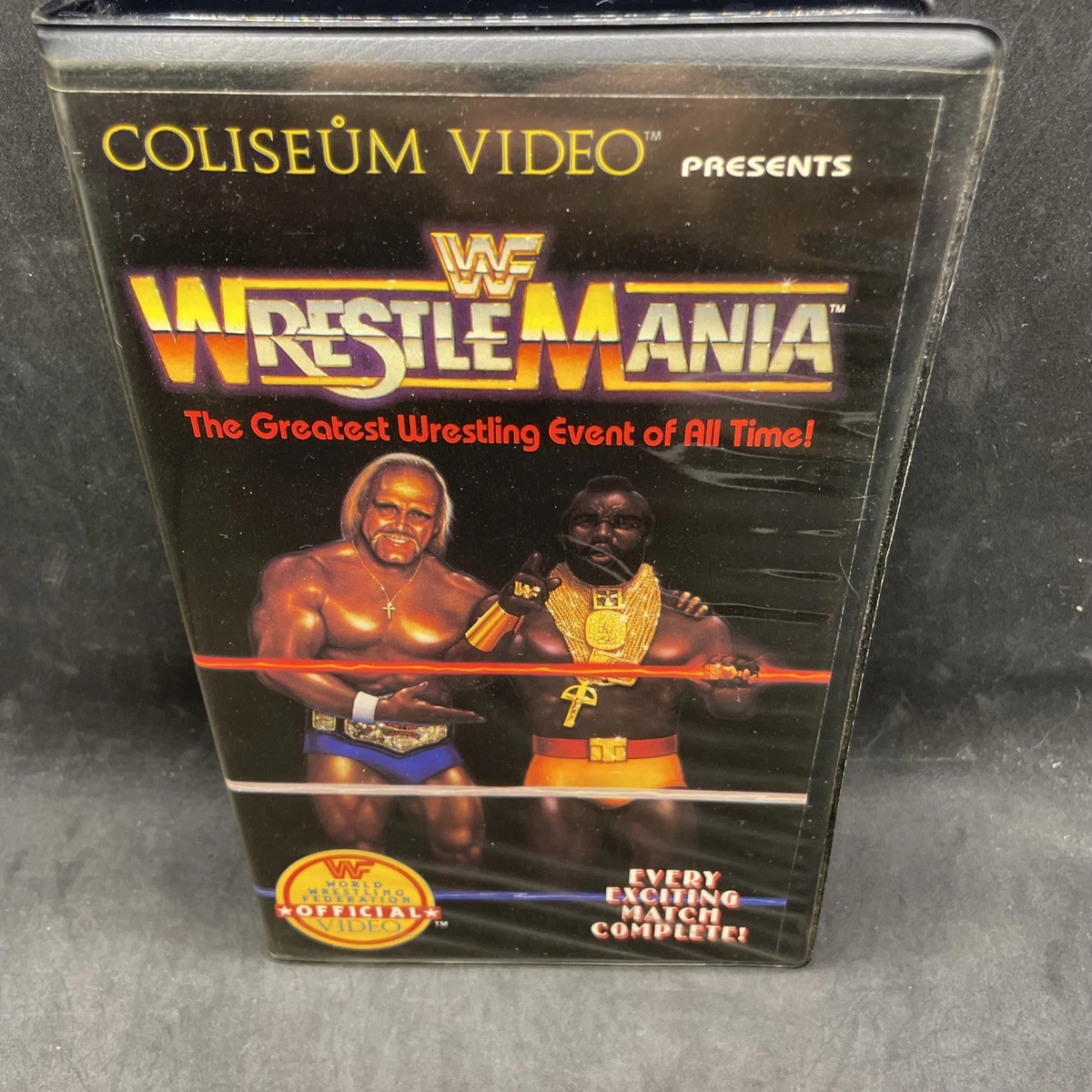 Wrestlemania 1 Indiana Vhs Tapes for sale | eBay