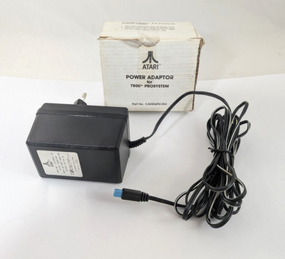 ATARI 7800 Power Adaptor original Netzteil PAL B mit OVP