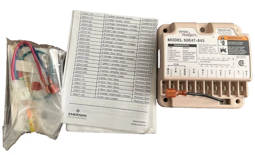 50E47-843 - NEW - WHITE ROGERS EMERSON Non-Integrated Ignition Module White