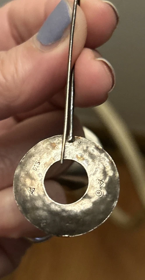 Silpada Sterling Silver Modernist Linear 2.5” Dangle Drop  Threader Earrings 925 - Image 4 of 4