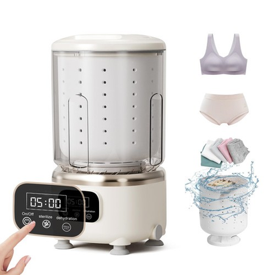 #ad Underwear Washing MachinePortable Washer amp; Spin Dryer ComboMini Washing Rec... $37.70