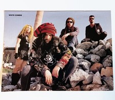WHITE ZOMBIE~1996 POSTER~VINTAGE FULL PAGE PRINT MAGAZINE PINUP~ROB/SEAN YSEULT