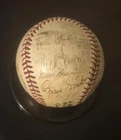 1985 ST. LOUIS CARDINALS TEAM SIGNED AUTOGRAPHED NATIONAL LEAGUE  BASEBALL