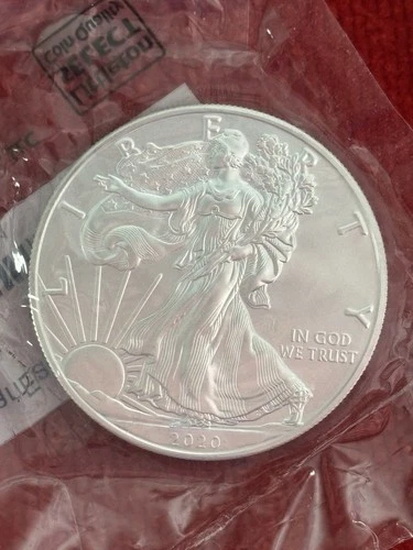 2020 American Eagle Silver Dollar Uncirculated Coin